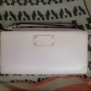 Kate Spade Pink Leather Wristlet